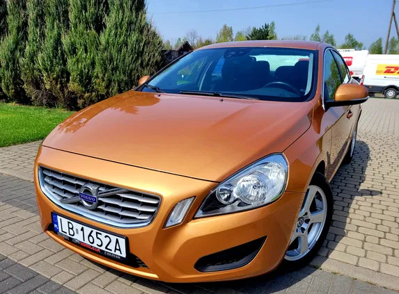 lubelskie Volvo S60 cena 36900 przebieg: 155000, rok produkcji 2011 z Wolsztyn